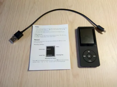 ᐉ Плеер мини MP3 Greatlizard USB-флеш 4 Гб Красный