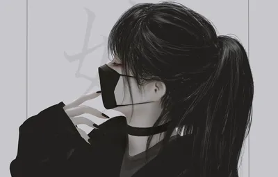девушка в профиль PNG , черный, бабочка, длинные волосы PNG картинки и пнг  PSD рисунок для бесплатной загрузки