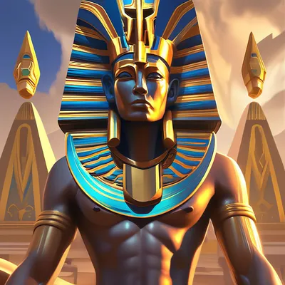 Амон-Ра - бог солнца и отец фараонов» — создано в Шедевруме
