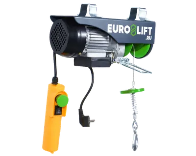 Купить мини-таль электрическая стационарная ра-500 12м в интернет-магазине  EURO-LIFT