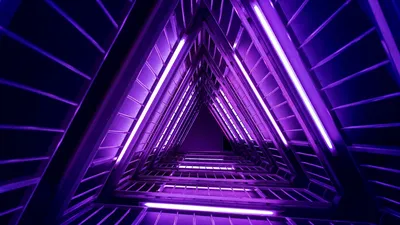 Скачать 1920x1080 лестница, фиолетовый, свет обои, картинки full hd, hdtv,  fhd, 1080p
