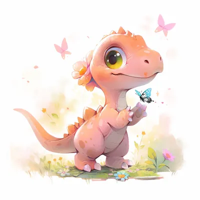 Розовые динозавры | Пикабу