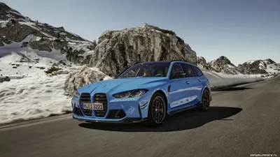 Обои на рабочий стол автомобили BMW M3 Competition Touring M xDrive M  Performance Parts - 2022