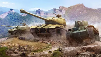 Обои для рабочего стола World of Tanks День Победы Игры