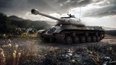 Обои World of Tanks, танк ИС-4 1920x1080 скачать бесплатно на рабочий стол