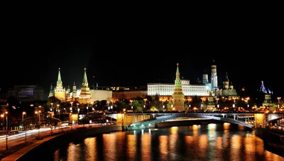 Обои ночной город, небоскребы, огни города, москва-сити, архитектура, москва,  россия картинки на рабочий стол, фото скачать бесплатно