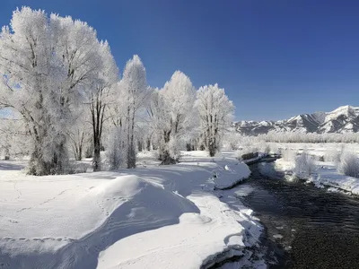 Обои начало зимы на рабочий стол