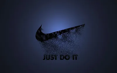 Обои на рабочий стол Nike Just do it, обои для рабочего стола, скачать  обои, обои бесплатно