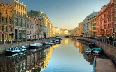 Канал в Санкт-Петербурге обои для рабочего стола, картинки и фото -  RabStol.net