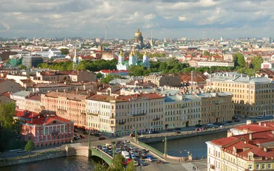 Вид на Санкт-Петербург обои для рабочего стола, картинки и фото -  RabStol.net