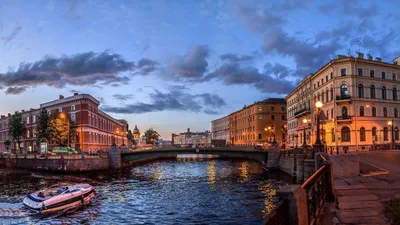 Картинки Санкт-Петербург мост Города