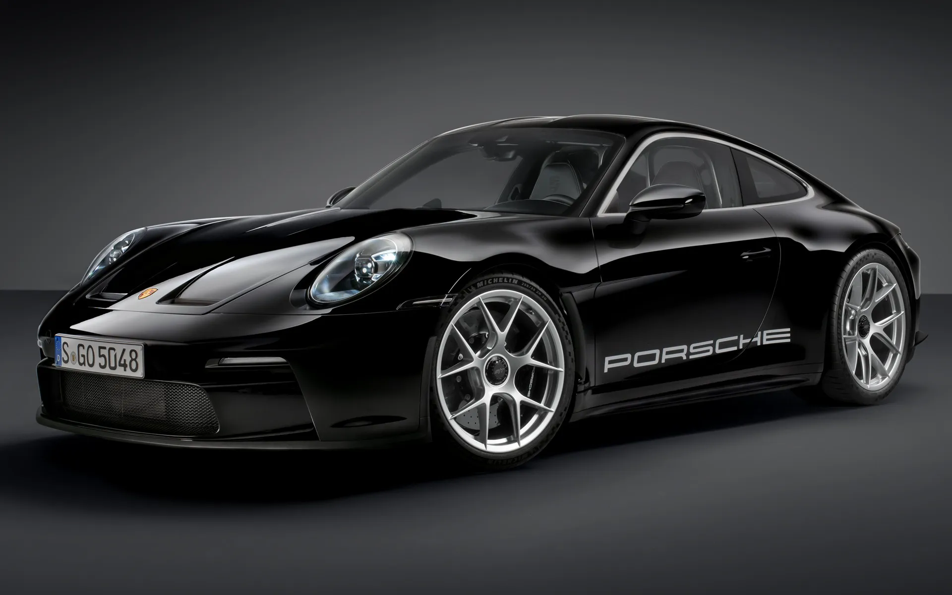 Porsche Carrera s 911 черный