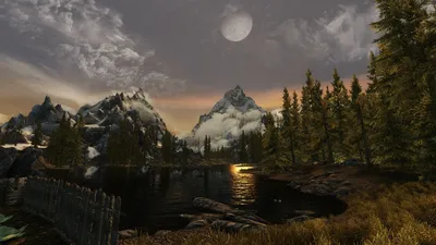 Skyrim. Арты, обои на рабочий стол | Пикабу