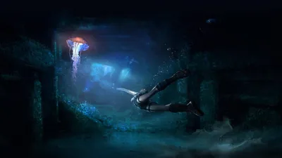 синий подводный мир фон, Рыба, коралловый, морское дно фон картинки и Фото  для бесплатной загрузки