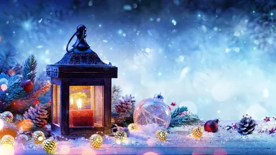 Обои \"Зима и Новый год\" на рабочий стол: самые яркие! | Рождественские  фонари, Новый год, Зимние картинки