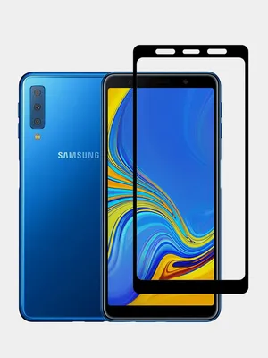 Силиконовый чехол на Samsung Galaxy A7 (2018) / Самсунг А7 2018 с принтом  \"Графитовые грани\" - купить с доставкой по выгодным ценам в  интернет-магазине OZON (283259098)