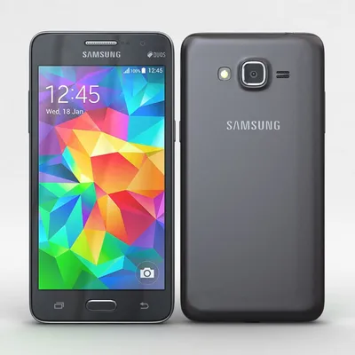 Samsung Galaxy Гранд Прайм Грей 3D Модель $49 - .3ds .c4d .fbx .obj .max -  Free3D