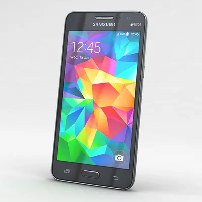 Samsung Galaxy Гранд Прайм Грей 3D Модель $49 - .3ds .c4d .fbx .obj .max -  Free3D