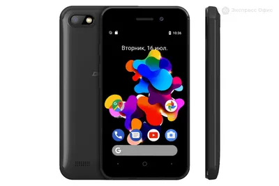 Смартфон Digma Q401 3G HIT 8Gb 1Gb черный моноблок 3G 2Sim 4\" 480x800  Android 7.0 2Mpix 802.11 b/g/n GSM900/1800 GSM1900 TouchSc MP3 FM microSD  max32Gb Черный — купить в Москве, цены в