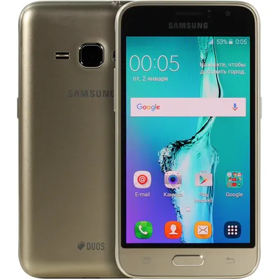 Смартфон Samsung Galaxy J1 mini (2016) SM-J105 8Gb белый 4G 2Sim 4'' 480x800  Android 4.4 5Mpix WiFi - купить в интернет-магазине Индикатор, Крым