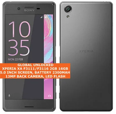 SONY XPERIA XA F3111/F3116 2gb 16gb Single/Dual sim cards 13mp Camera  Android 4g | eBay