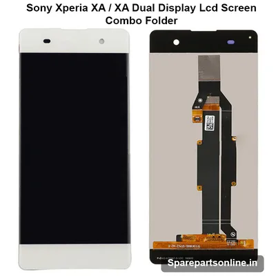 Sony Xperia XA F3111 G3113 F3115 White Lcd Screen Display Folder Combo with  Digitizer | Sparepartsonline.in