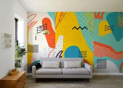 Граффити на стене в квартире: граффити в интерьере гостиной, кухни, спальни  и детской, особенности и советы