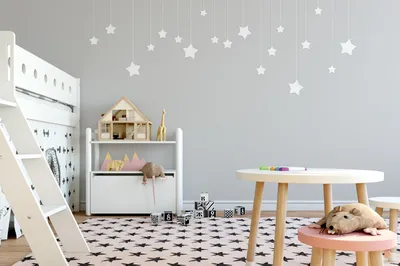 Интерьерные наклейки на стену детские, декор детской комнаты , наклейки на  стену в детскую комнату , набор наклеек на стену - купить с доставкой по  выгодным ценам в интернет-магазине OZON (594975238)