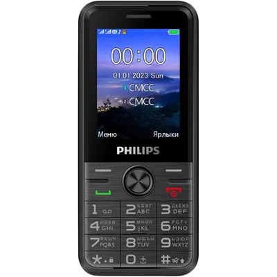 Телефон Philips Xenium E185 — купить в интернет-магазине по низкой цене на  Яндекс Маркете
