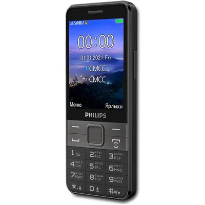 Мобильный телефон Philips Xenium E590 Black купить в ОГО! | 338366 | цена |  характеристики