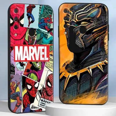 Чехол для телефона в стиле комиксов Marvel для HUAWEI Honor 9X 9 Lite 10  10X Lite, ударопрочный чехол для смартфона из ТПУ, унисекс | AliExpress