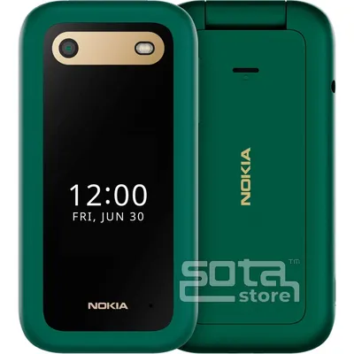 Мобильный телефон Nokia 2660 Flip Dual Sim Green UA