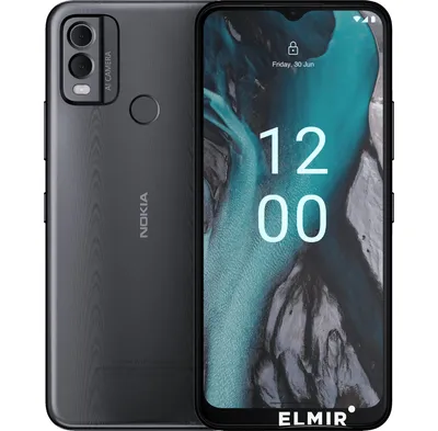 Мобильный телефон Nokia C22 3/64GB Dual Sim Charcoal купить | ELMIR - цена,  отзывы, характеристики