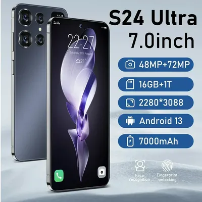 Смартфон глобальная версия S24 Ultra, 16 + 1 ТБ, Android, разблокированный  телефон, новые мобильные телефоны 4G, оригинальные телефоны | AliExpress