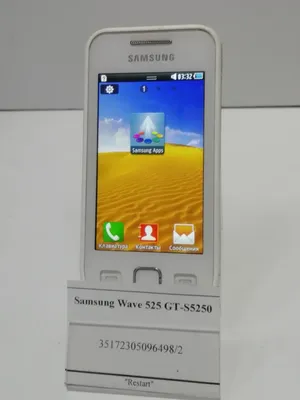 Смартфон Samsung Galaxy Wave 525 GT-S5250 - купить в Киеве, доставка по  Украине– цена, описание, характеристики
