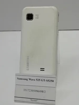 Сенсорное стекло (тачскрин) для Samsung Wave 525 GT-S5250, S5750 1-я  категория, белый R0006497 купить в Минске, цена