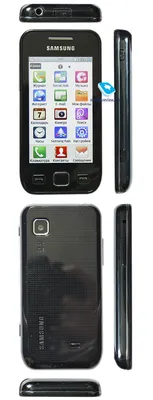 Купить Мобильный телефон Samsung Wave 525 GT-S5250 (32 МБ, Серый) Б/У за 0  руб. — состояние 9/10