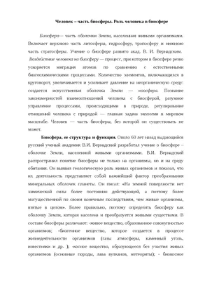 Биосфера и человек: нравственный аспект – тема научной статьи по философии,  этике, религиоведению читайте бесплатно текст научно-исследовательской  работы в электронной библиотеке КиберЛенинка