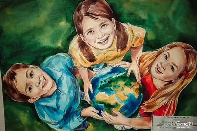 Война, семья, экология, дружба народов: 500 работ на тему «Дети рисуют мир»  — prospekt.media
