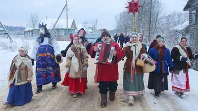 Колядки — традиция из древней Руси | Пикабу