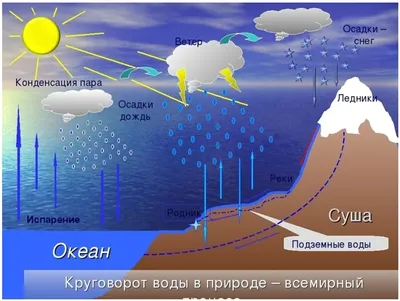 Урок окружающего мира по теме \"Круговорот воды в природе\". 3-й класс