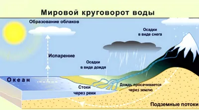 Дидактическая игра «Круговорот воды в природе» (1 фото). Воспитателям  детских садов, школьным учителям и педагогам - Маам.ру