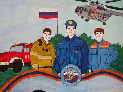 В школе села Воздвиженка провели конкурс рисунков и сочинений на тему  пожарной безопасности - UssurMedia.ru