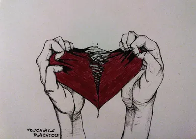 Интерьерная картина \"разбитое сердце\" | Пикабу