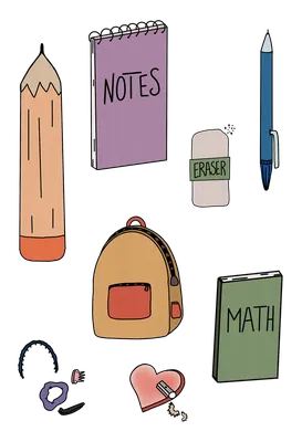 Учим слова про школьные принадлежности. School. My bag. Школа. Мой  портфель. // #УчуАнглийский - YouTube