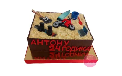 Торт для мужчины с бутылкой №13076 купить по выгодной цене с доставкой по  Москве. Интернет-магазин Московский Пекарь