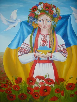 Рисунки украинских детей - 75 фото