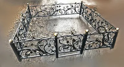 Ритуальные ограды на заказ в Брянске - Изготовление ограды на кладбище