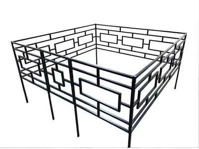 Купить ограду на кладбище в Минске по низкой цене - заказать ограду на  могилу в Prime-granit.by