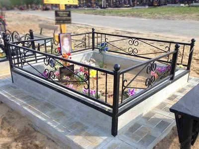 Ограда на кладбище фото с ценами, отзывы - Слуцк ANUBISS